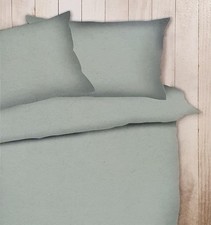 Bettwäsche 135x200 + 80x80 cm Polycotton 60%Baumwolle 40%Polyester - TÜRKIS