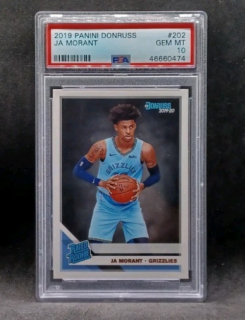 2019-20 Panini Donruss Rated Rookie Ja Morant #202 RC