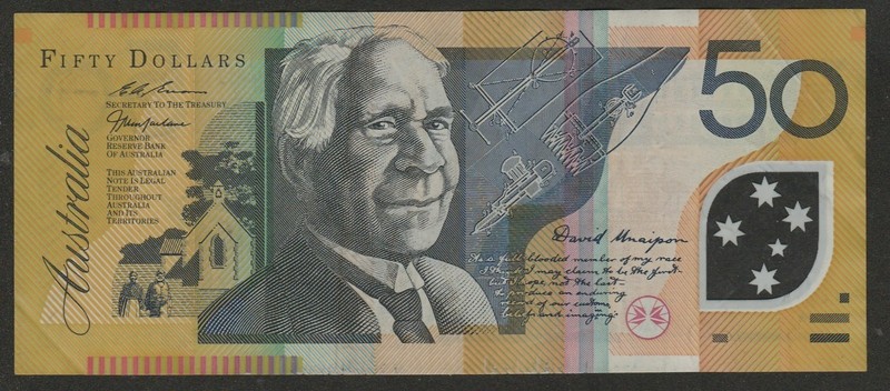1997/99 AUSTRALIA 50 DOLLAR NOTE