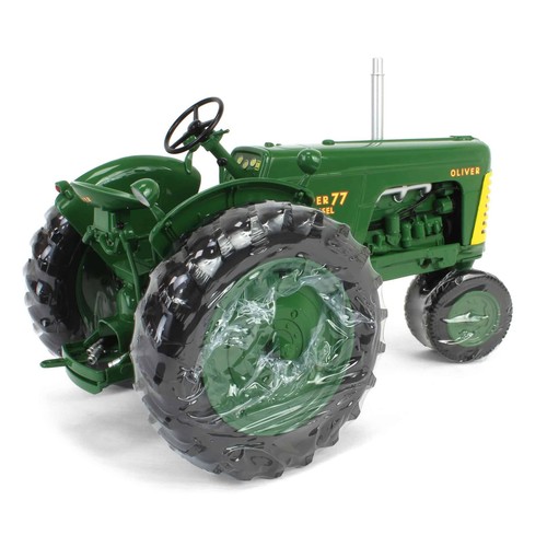 1/16 High Detail Oliver Super 77 Diesel Tractor w/Green Wheels Spec Cast SCT308 - Picture 3 of 5