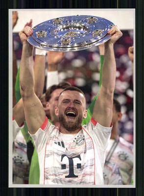 Eric Dier  Autogrammkarte Bayern München Deutscher Meister