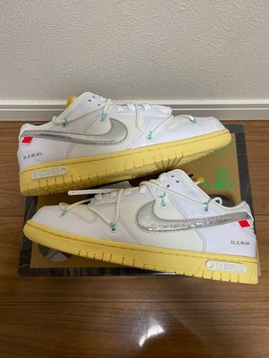 Off-White × Nike Dunk Low Lot 1 DM1602-127 US 10 w/box authentic