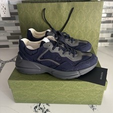 Gucci Lace Up Sneaker GG Monogram - Grey for sale | eBay