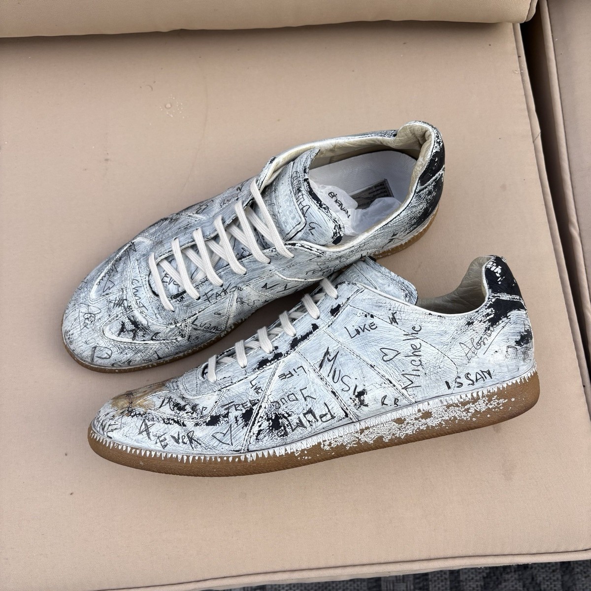 Maison Margiela FW08 Artisanal Graffiti Painted Replica GAT