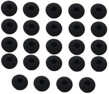 SoftRound 24 Pack Foam Earbud Earpad Ear Bud Pad Replacement Sponge Covers...