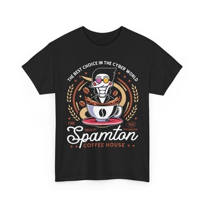 Spamton Coffee Emblem Unisex T-Shirt. Deltarune Video Game. Indie Game. RPG.