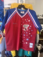 B15- Platinum Fubu Harlem Globetrotters Red Basketball Jersey Kids S XL. 20