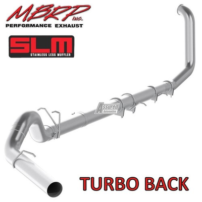 #ad MBRP SLM Stainless 5quot; Exhaust System NO Muffler for 99 03 Ford F250 F350 7.3L $652.49