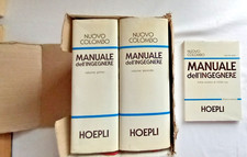MANUALE DELL'INGEGNERE vol. 1 e 2 +  indice analitico  - Ed. Hoepli 1986