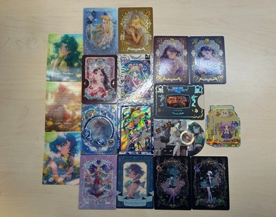 Sailor Moon Manga Sammelkarten   Glitzer   Anime Trading Cards