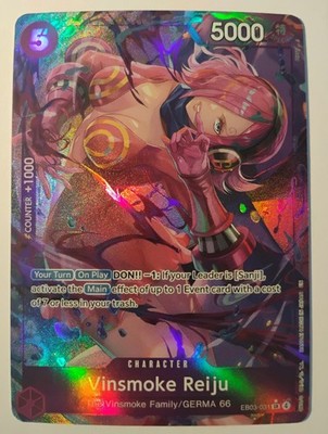 Vinsmoke Reiju Alt Art Extra Booster: One Piece Heroines Edition EB03-031 Proxy