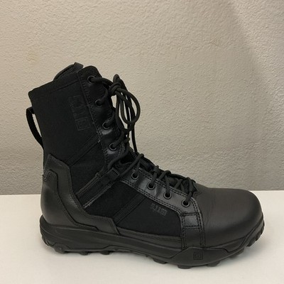 12431 5.11 Tactical A/T 8” Side Zip Boots 9.5 R Black | eBay