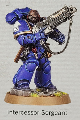 Warhammer 40k Primaris Space Marine: Intercessor Sergeant Marius