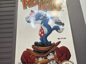 Rockin' Kats Nintendo NES + Cubierta antipolvo probada aut&eacute;ntica LIMPIA