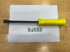 Snap-on Tools Us New Hiviz Hard Grip 12 Length Steel Striking Pry Bar Spbs12ahv