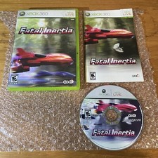 Fatal Inertia (Microsoft Xbox 360, 2007) Complete CIB Tested & Working