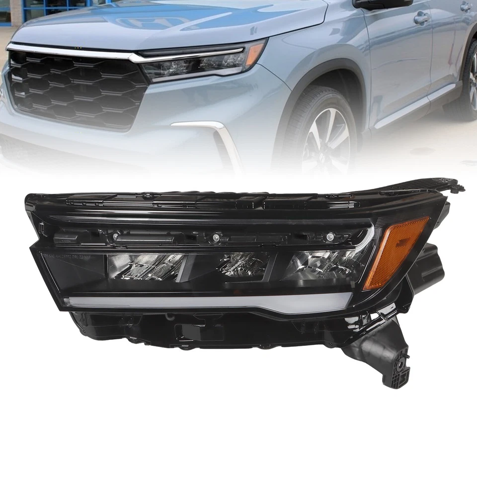 Conjunto de faros LED completos para Honda Pilot 2023-2024 lado izquierdo del conductor Foto 3 de 4