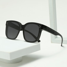 Polarized Sunglasses Fit Over Glasses Trendy Retro Square UV400 Flexible TR90