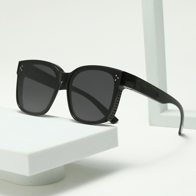 Oversized Fit Over Glasses Sunglasses UV400 Polarized Square TR90 Amazon.com: TJUTR Fit Over Glasses Sunglasses for Women  main image 2