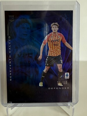 2020-21 Panini Chronicles Illusion - Daam Foulon #7 RC Blue /99 Benevento Calcio