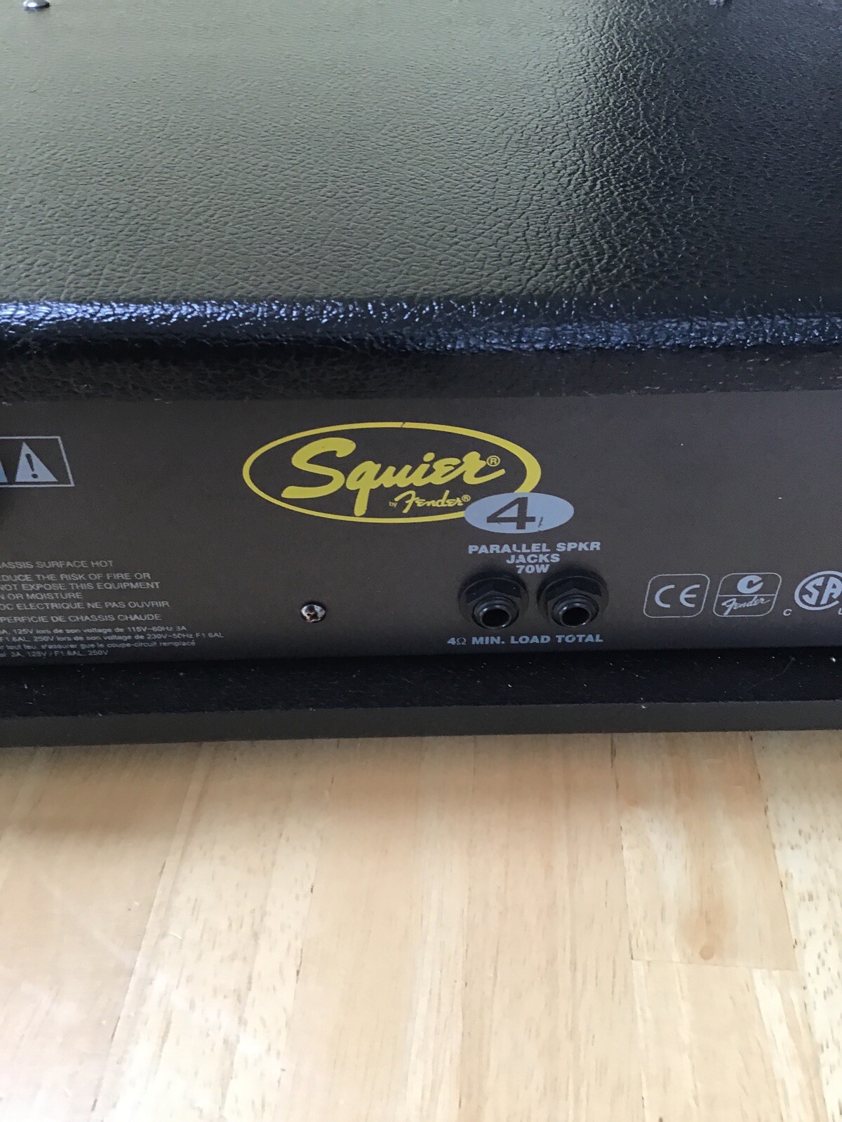 squier 4 channel pa system