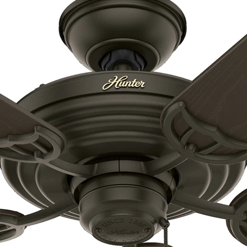 Hunter 52" Sea Air Outdoor Ceiling Fan Wet Rated Pull Chain Traditional NO LIGHT - Picture 20 of 21