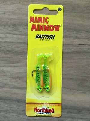 NORTHLAND Mimic Minnow Fishing Lure – 2 Pack, Shad Design, For Bass, Trout, Walleye - View #7