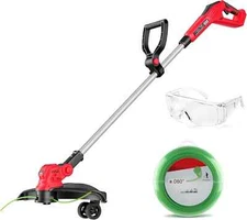 Weed Wacker Compatible with Milwaukee 18V Batteries, 15 INCH Cordless String Tri