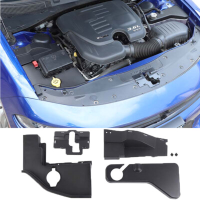  Engine Wire Dust Coolant Tank Windshield Cover for Dodge Challenger/Charger 15+