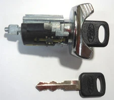 IGNITION SWITCH KEY LOCK SWITCH CYLINDER WITH 2 FORD OEM OVAL LOGO KEYS
