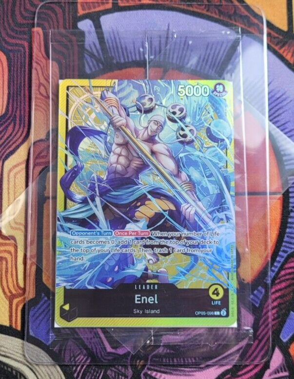 Enel OP05-098 Leader Promo Sealed Sound Loader Vol. 2 One Piece Card English