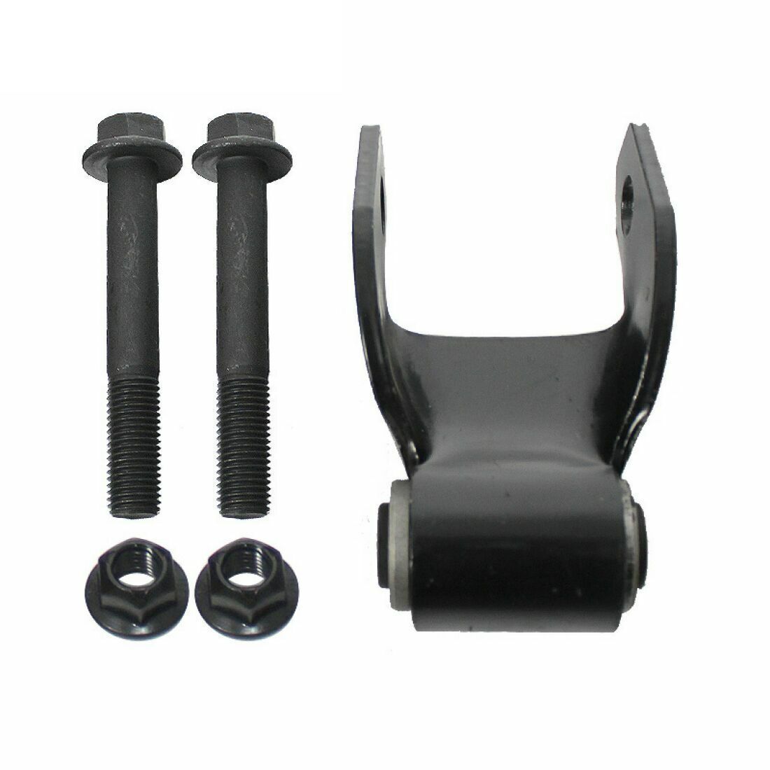 Long Rear Spring Shackle Pair Rear Leaf Spring Shackles Hangers Kit for 1980-97 Ford F-350 Truck ...