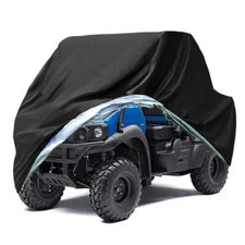 Utility Vehicle UTV Cover Heavy Duty Protector Rain Fit Kawasaki Mule 3000 3010