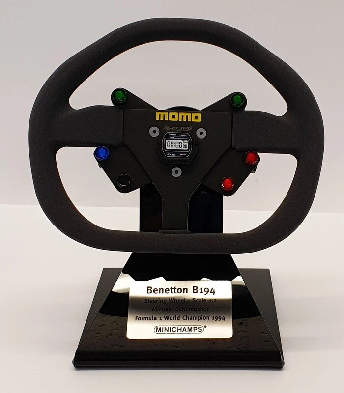 Minichamps 1/2 Scale 200 941605 Replica Steering Wheel Schumacher Benetton B194 - Photo 2/4