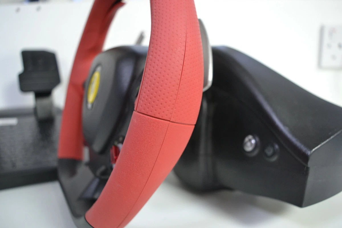 Thrustmaster ferrari 458 spider racing wheel headphone jack sale