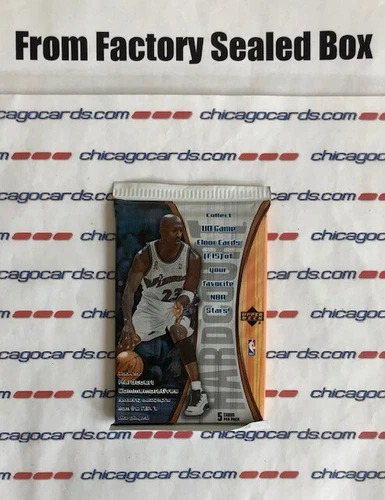 2002-03 Upper Deck Hardcourt Pack Look4 Michael Jordan Kobe Bryant Jersey AUTO