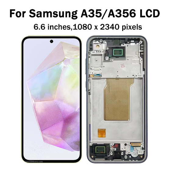 For Samsung Galaxy A35 5G A356B A356E A356U LCD Display Touch Screen  Digitizer