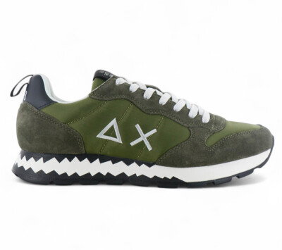 SUN68 Tom Snake - Herren Sneaker Grün Z35104-19 Sport Freizeit Schuhe Sun 68 NEU