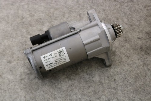 Org Audi A3 8V VW Skoda Anlasser 02E911024M starter Bosch 2.0 TFSI Benzin 555 km