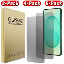 Tempered Glass Screen Protector Anti-Spy For Samsung S25 Plus/Ultra S25 Edge/FE