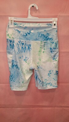 Scorpio Sol Women's Elastic Waist Blue & White Activewear Pants Size XS