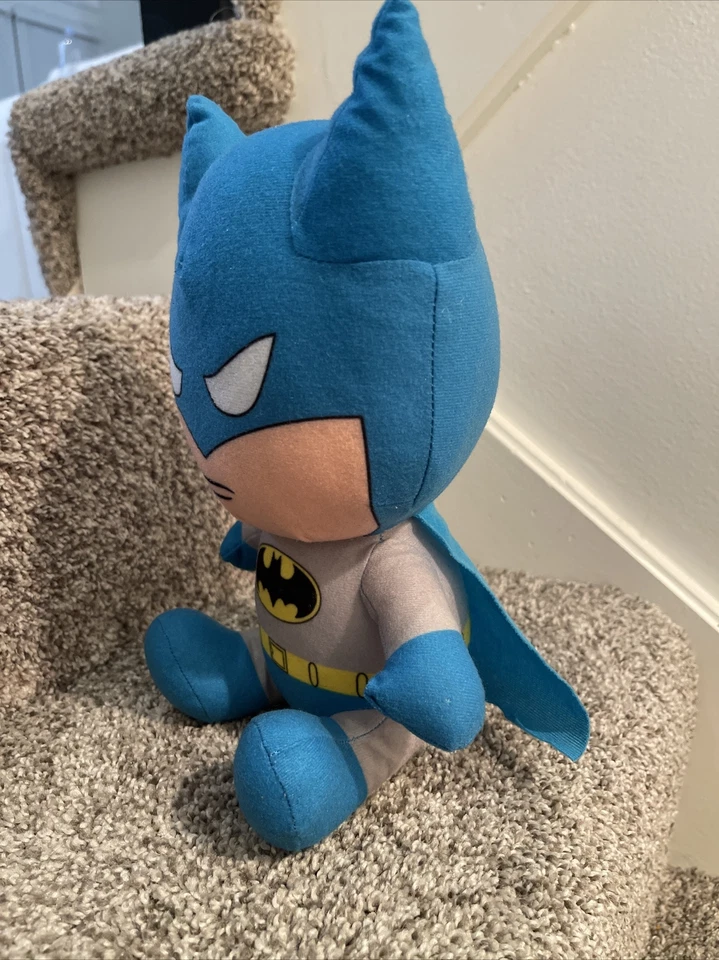 Peluche Batman DC Comics Liga de la Justicia Originales Bebé 10" Azul Juguete Fábrica Foto 2 de 4