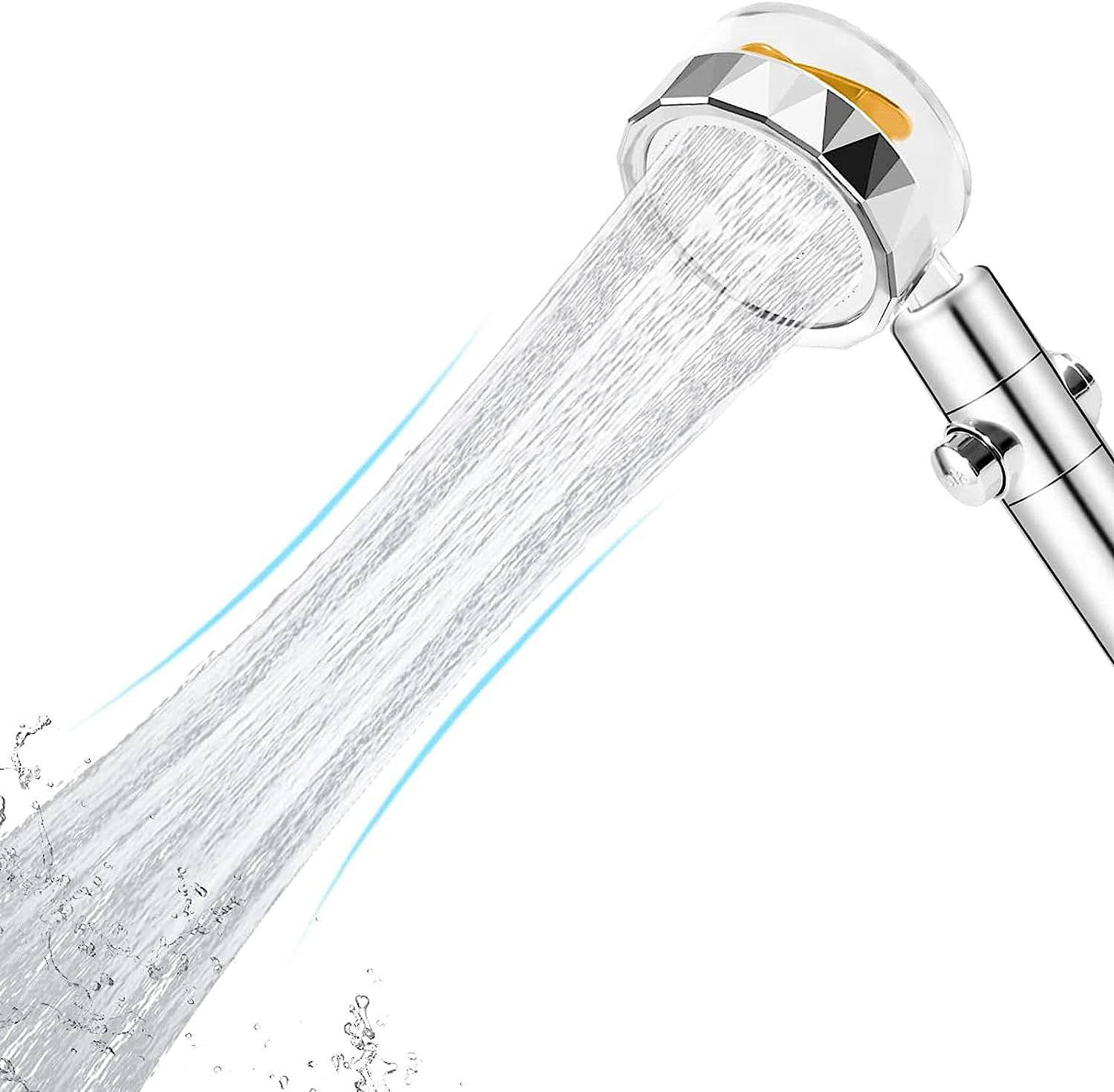 High Pressure Handheld Shower Head -Turbocharged Propeller Driven Shower Heads