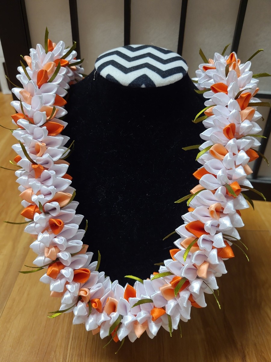 Graduation Party Luau Wedding Hawaiian Orange and Peach  display picture 3
