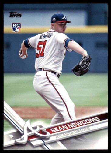2017 Topps Update #US162A Sean Newcomb RC - Picture 1 of 2
