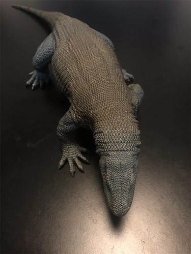 REBOR 1/6 Komodo Dragon Model Varanus Komodoensis Figure Adult Kids Toy Gift - Picture 9 of 17