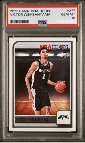 2023 NBA Hoops #277 Victor Wembanyama Rookie Card Graded PSA 10 Gem Mint 🔥RC - 第 1/1 張圖片