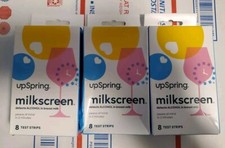 UpSpring Milkscreen Alcohol Test Strips 24 ct Expiration 5/2025 