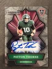 PAYTON THORNE MSU 2021 2022 Wild Card Allumination College NIL Autograph AUTO