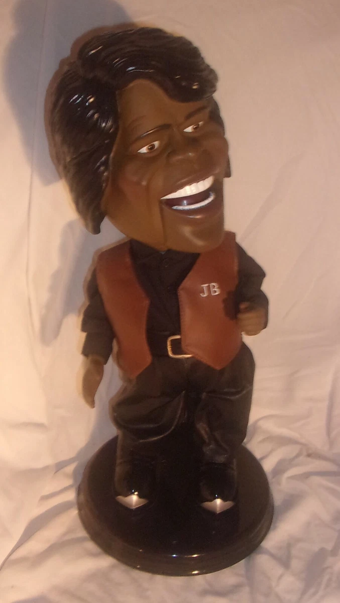 GEMMY SINGING JAMES BROWN FIGURE SINGS BUT DANCING AND MOUTH DOESN